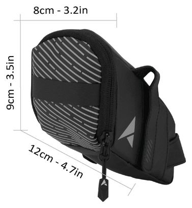Alforja Altura Nightvision Road 0.6L Negra - M