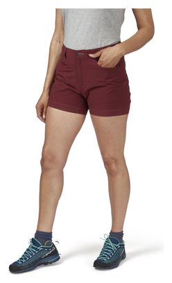 Damen Rab Capstone Wandershorts Rot