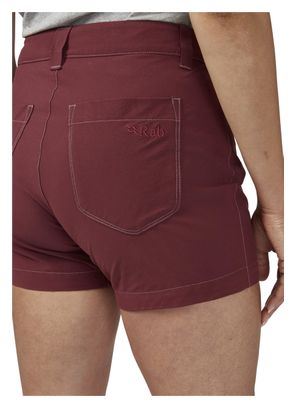 Damen Rab Capstone Wandershorts Rot