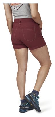 Damen Rab Capstone Wandershorts Rot