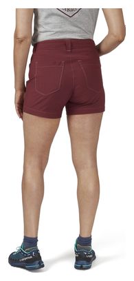 Damen Rab Capstone Wandershorts Rot