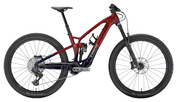 Trek Fuel EXe 8 Sram GX Eagle AXS 12V 360 Wh 29'' Rojo/Azul Oscuro 2024 BTT Eléctrica Todo-Suspensión