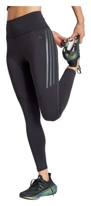 3/4 Strumpfhose Damen adidas Performance DailyRun Schwarz