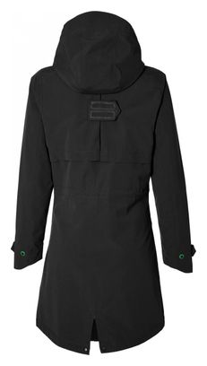 Basil Mosse parka de pluie vélo femme Noir