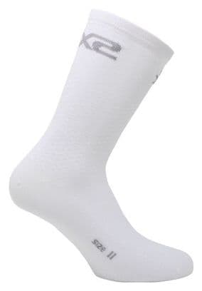Sixs Short Logo Socks White