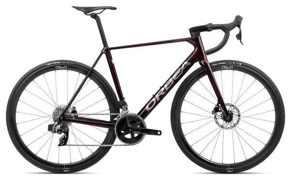 Orbea Orca M31eTEAM Bicicleta de Carretera Sram Rival eTap AXS 12S 700 mm Rojo Vino 2024