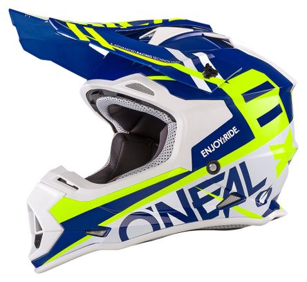 Casque Intégral O'neal 2serie RL Spyde / Hi-Viz Bleu