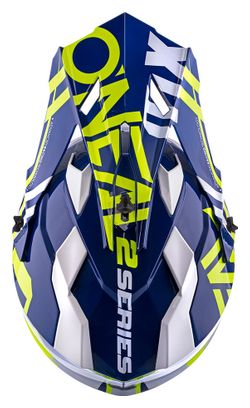 Casque Intégral O'neal 2serie RL Spyde / Hi-Viz Bleu