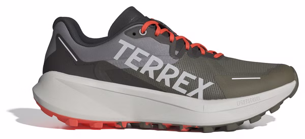 Chaussures Trail adidas Terrex Agravic Kaki/Orange Homme