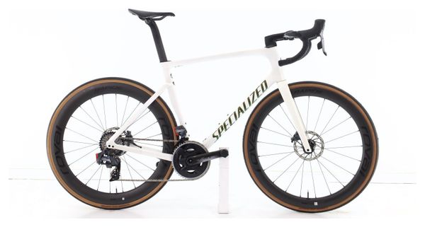 Produit reconditionné · Specialized Tarmac SL7 Carbone AXS 12V · Blanc / Vélo de route / Specialized | Très bon état