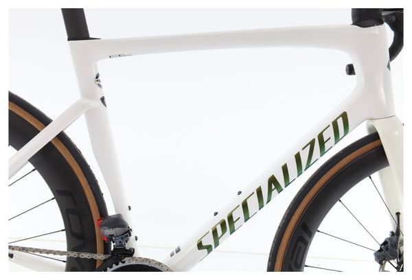 Produit reconditionné · Specialized Tarmac SL7 Carbone AXS 12V · Blanc / Vélo de route / Specialized | Très bon état