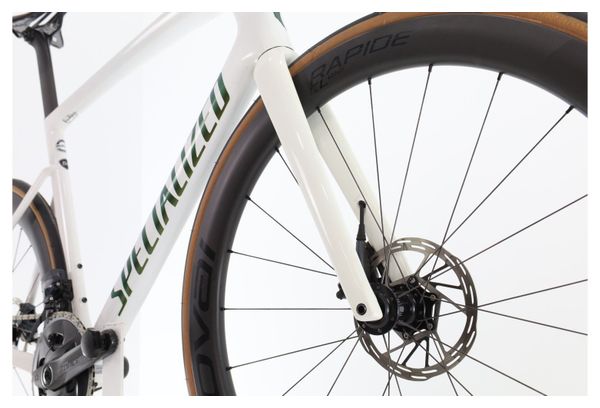 Produit reconditionné · Specialized Tarmac SL7 Carbone AXS 12V · Blanc / Vélo de route / Specialized | Très bon état