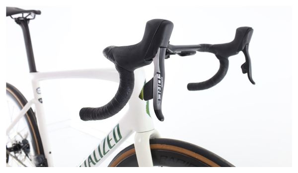 Produit reconditionné · Specialized Tarmac SL7 Carbone AXS 12V · Blanc / Vélo de route / Specialized | Très bon état