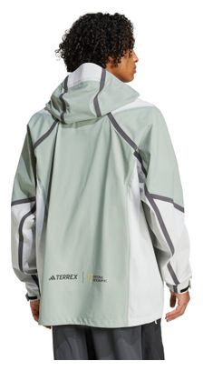 adidas Terrex National Geographic Waterdichte Jas Groen Heren