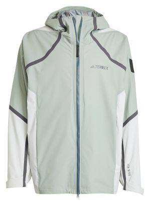 adidas Terrex National Geographic Waterdichte Jas Groen Heren