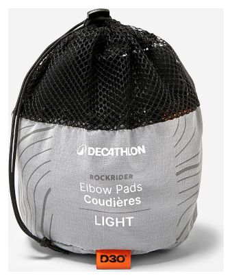 Rockrider D3O Ghost Reactive gomitiere per mountain bike Nero