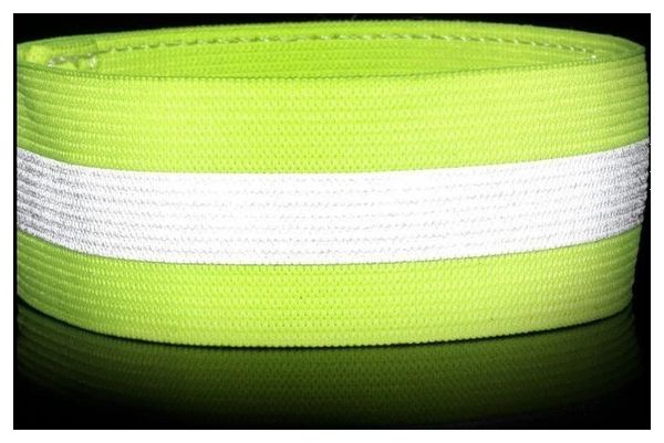 Bracelet réfléchissant à velcro de 4 cm pour vélo et course à pied