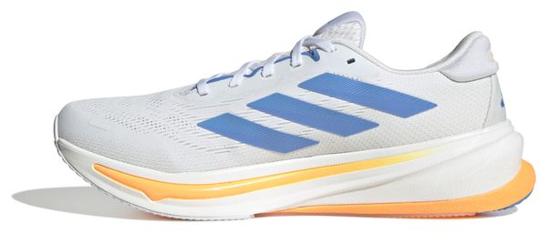 Scarpe da corsa adidas Supernova Rise 2 Bianco/Blu/Arancione Uomo