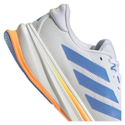 Scarpe da corsa adidas Supernova Rise 2 Bianco/Blu/Arancione Uomo