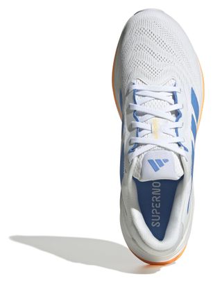 Scarpe da corsa adidas Supernova Rise 2 Bianco/Blu/Arancione Uomo