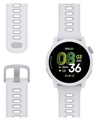 Montre GPS Coros Pace 4 Silicone Blanc