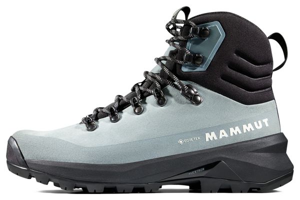 Zapatillas de senderismo Mammut Ducan III High LTH Gore-Tex azul para mujer