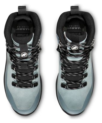 Zapatillas de senderismo Mammut Ducan III High LTH Gore-Tex azul para mujer
