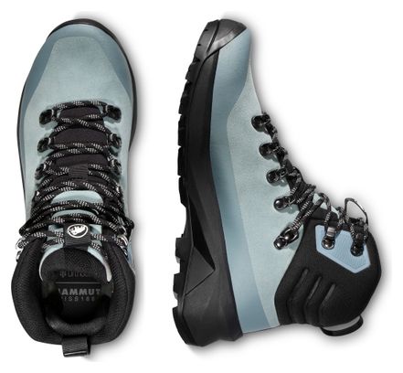 Zapatillas de senderismo Mammut Ducan III High LTH Gore-Tex azul para mujer