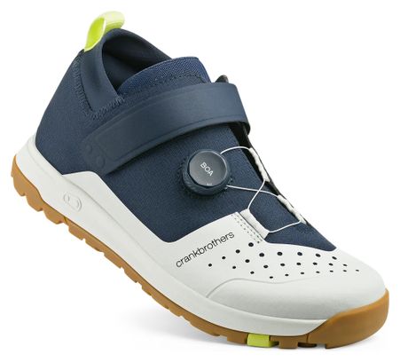 Chaussures VTT pour Pédale Plate Crankbrothers Stamp Trail BOA Bleu/Gris Unisexe