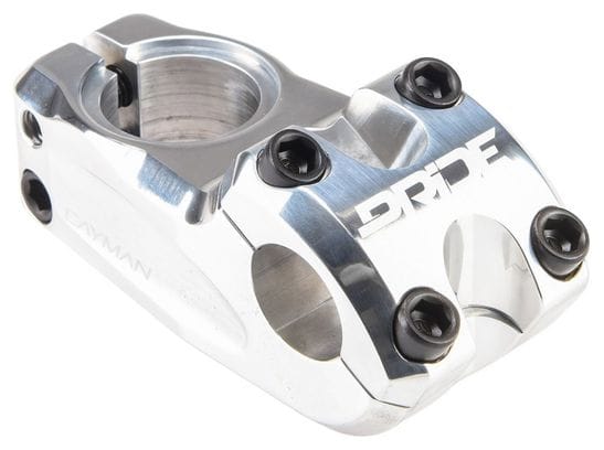 Potence Topload Pride Racing Cayman 22.2 mm Argent