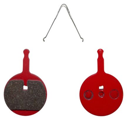 PLAQUETTE DE FREIN VTT POUR AVID BB5 RONDE (NEWTON METAL SINTERED)