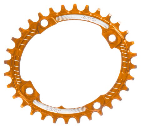 Hope Retainer Oval Narrow Wide Chainring Orange