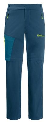 Jack Wolfskin Glastal Zip Away Pantalones Convertibles Azul Hombre