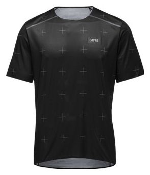 Gore Wear Contest Korte Mouw Jersey Zwart XL