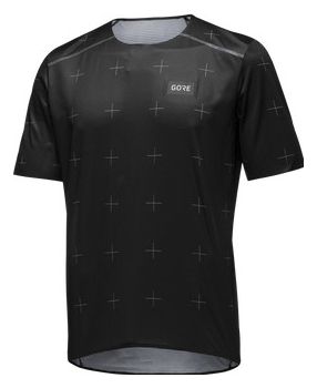 Gore Wear Contest Korte Mouw Jersey Zwart XL