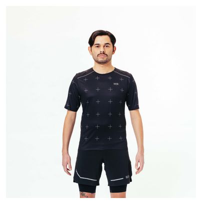 Gore Wear Contest Korte Mouw Jersey Zwart XL