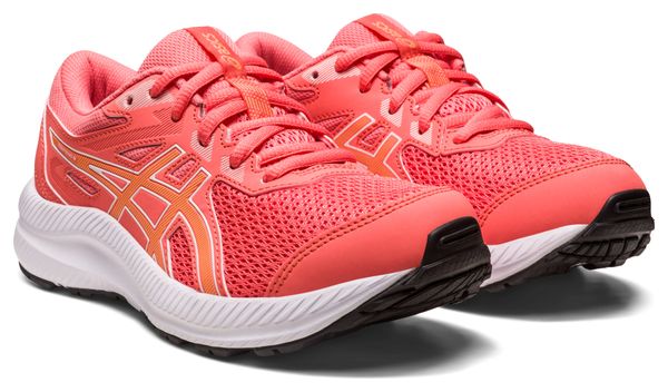 Chaussures Running Asics Contend 8 GS Rose Enfant
