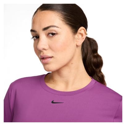 Maillot de manga corta Nike One Classic Morado Mujer