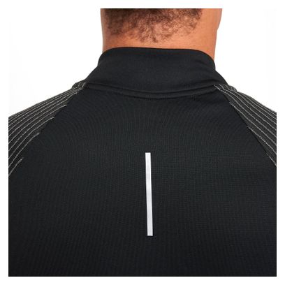 Men's Nike Running Division 1/2 zip top Black