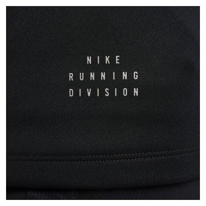 Men's Nike Running Division 1/2 zip top Black