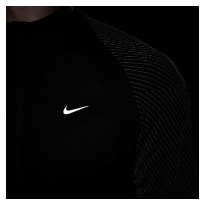 Canotta Nike Running Division 1/2 Zip Uomo Nero