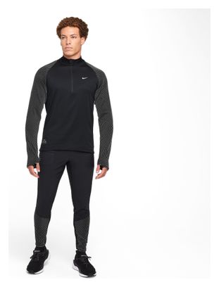 Canotta Nike Running Division 1/2 Zip Uomo Nero