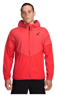 Heren Nike AeroSwift Aerogami Waterdichte Jas Rood