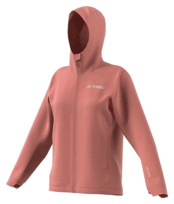 Veste adidas Terrex 2 5 couches Multi Rain.Rdy Rose Femme