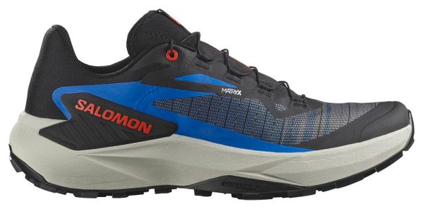 Salomon Genesis Trailrunning-Schuhe Schwarz/Blau/Rot Herren