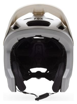 MTB-Helm Fox Dropframe Pro Grid Hellgrau