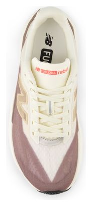 New Balance FuelCell Rebel v5 Beige/Bruin Dameshardloopschoenen