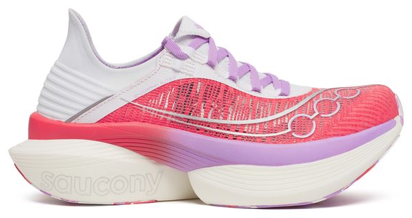 Running shoes Saucony Endorphin Elite Pink/Violet Unisex