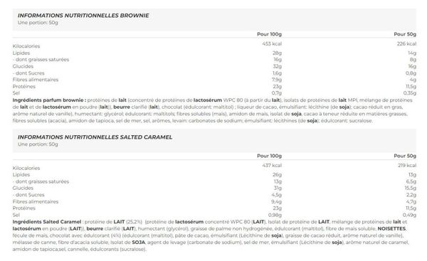 Protein Cookie (18x50g) - Go On Nutrition - Brownie - Cookies Protéinés
