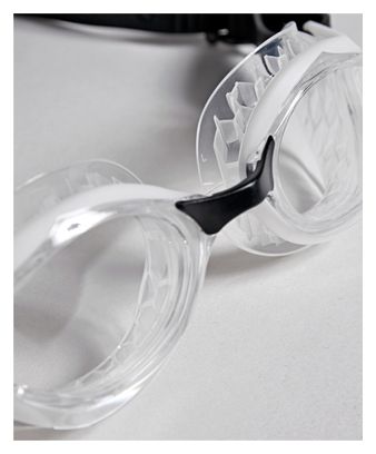Schwimmbrille Arena Air-Bold Swipe Weiß Schwarz